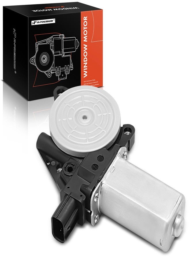 A-Premium Front Right Passenger Side Power Window Lift Motor (2-Pin Plug) Compatible with Honda Accord 2008 2009 2010 2011 2012, Sedan, EX/EX-L Only - Image 1